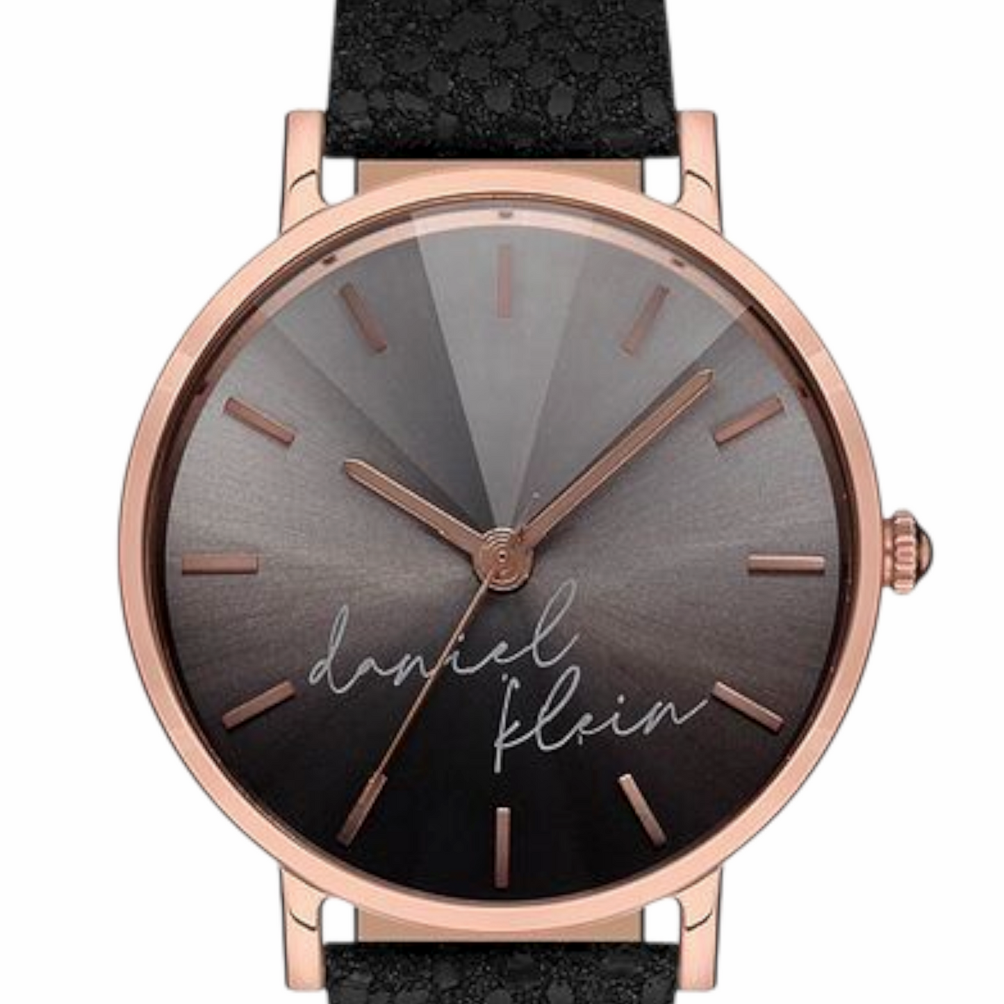 Ceas de Damă Trendy Cadran Bicolor Curea din Piele