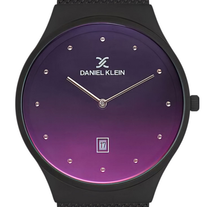 Ceas Barbătesc Premium Antracit Gradient, Brățară Metalică