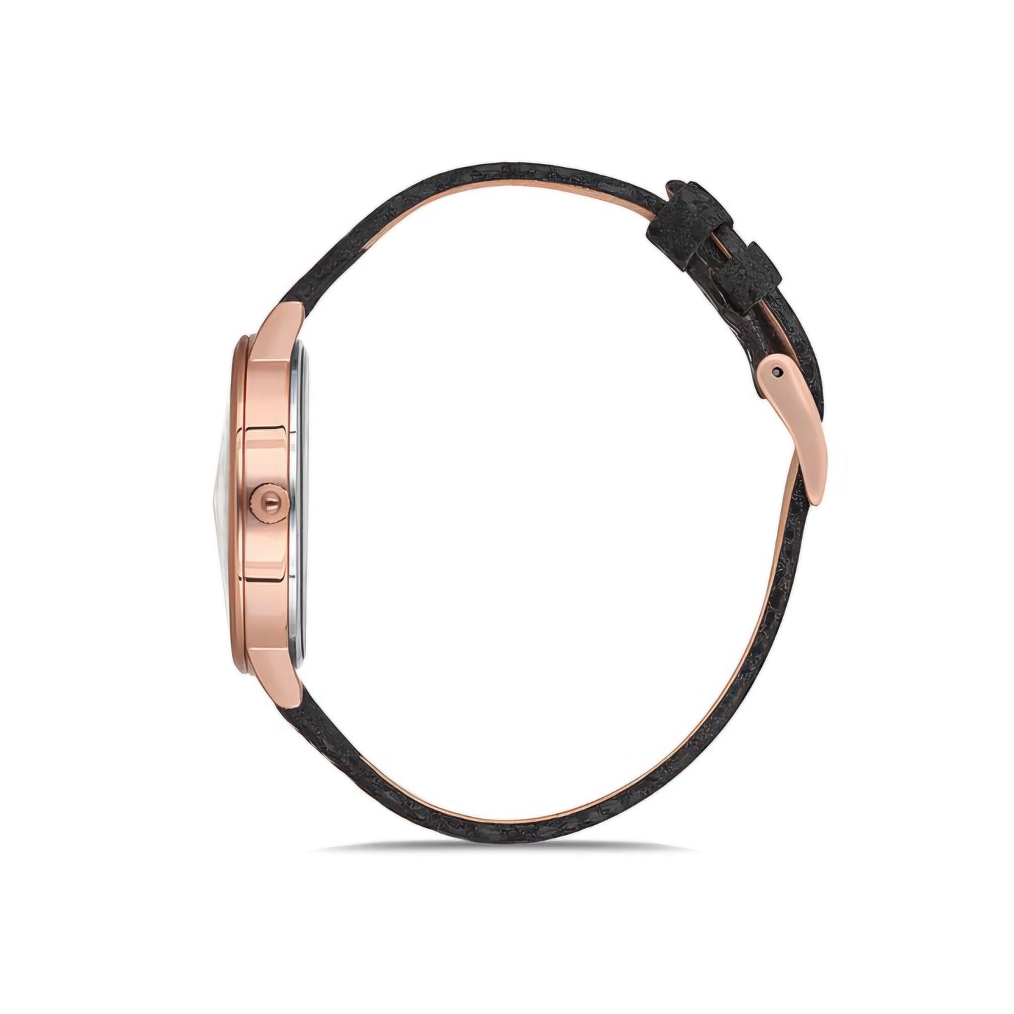 Ceas de Damă Trendy Cadran Bicolor Curea din Piele