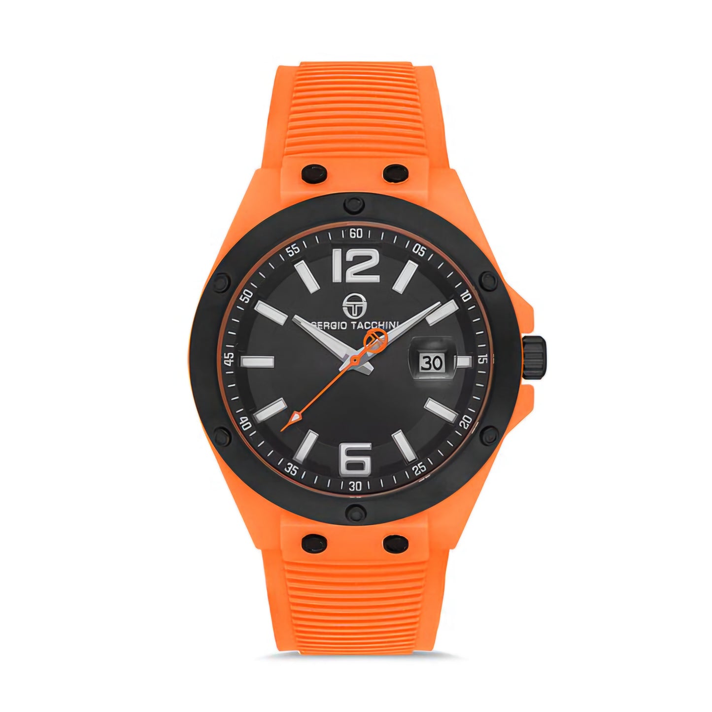 Ceas de Bărbați Sergio Tacchini Streamline, Cadran Negru cu Bezel Sportiv