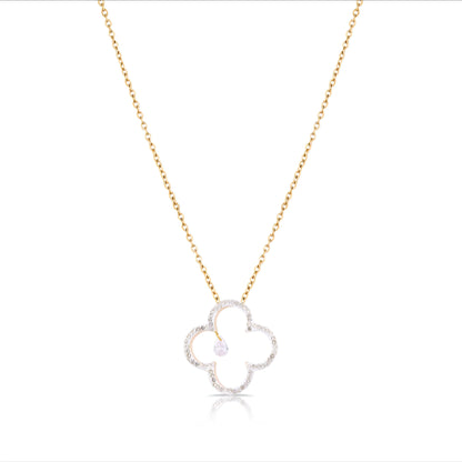 Colier Daniel Klein de Damă Auriu, din Oțel Inoxidabil cu Design Sofisticat